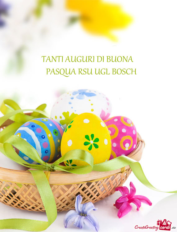 PASQUA RSU UGL BOSCH